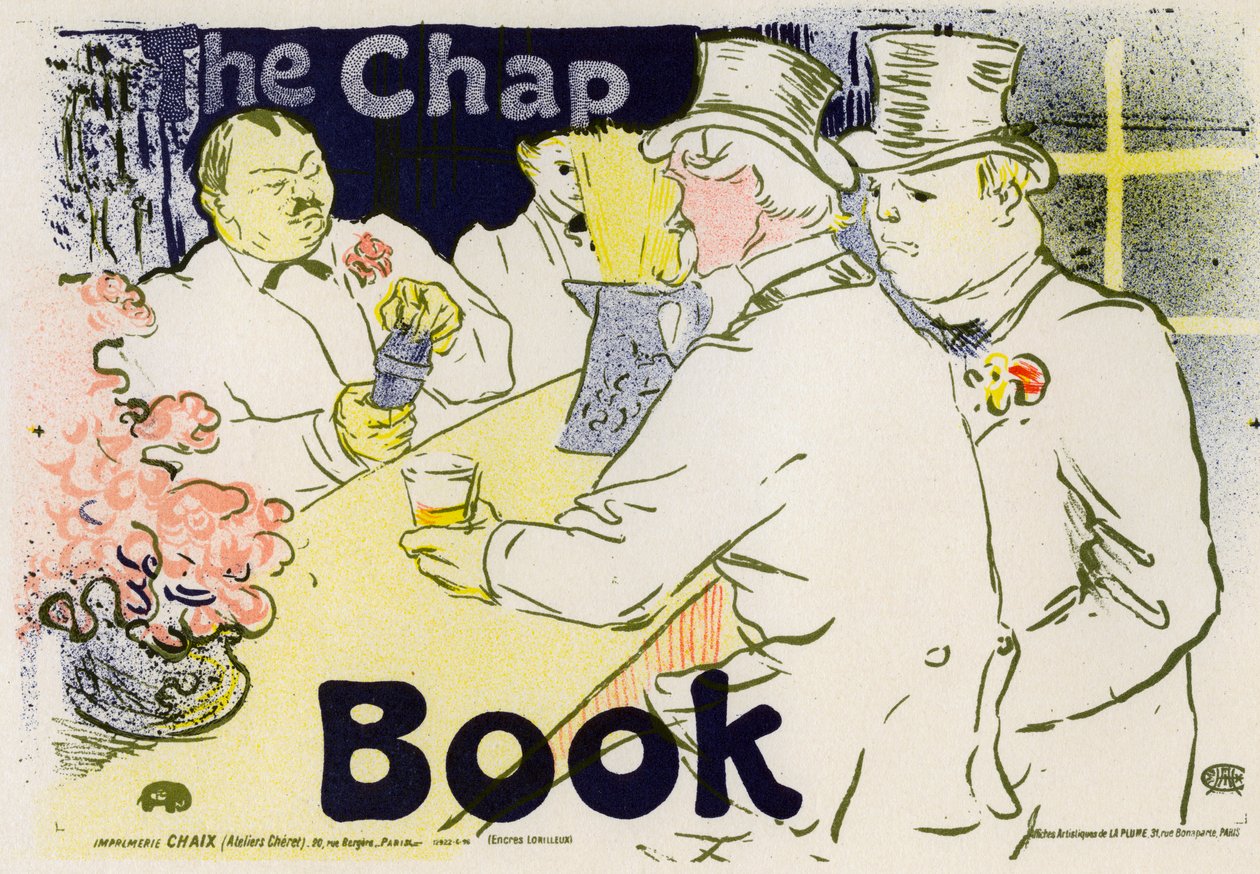 The Chap Book, 1896. od Henri de Toulouse Lautrec