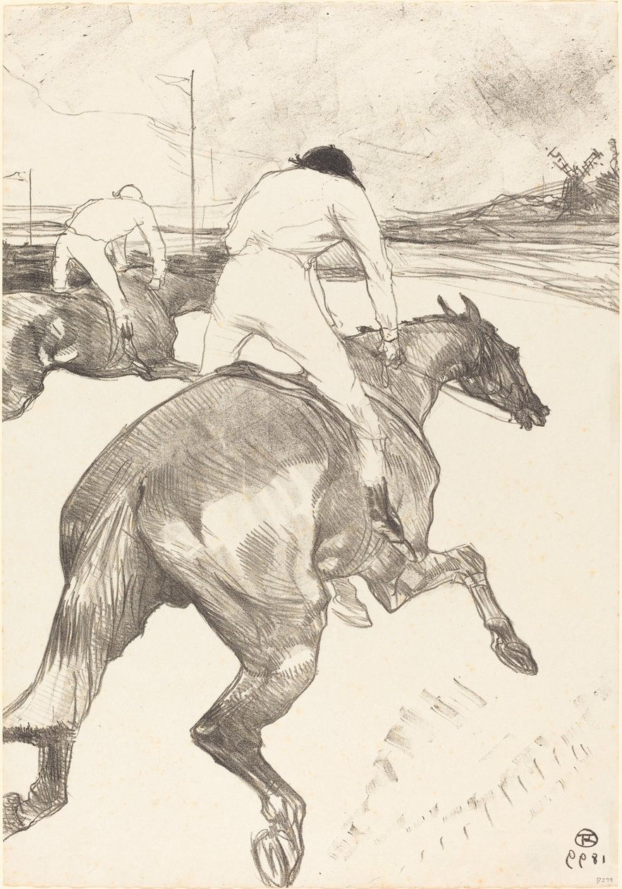 žokej (Le žokej) od Henri de Toulouse Lautrec