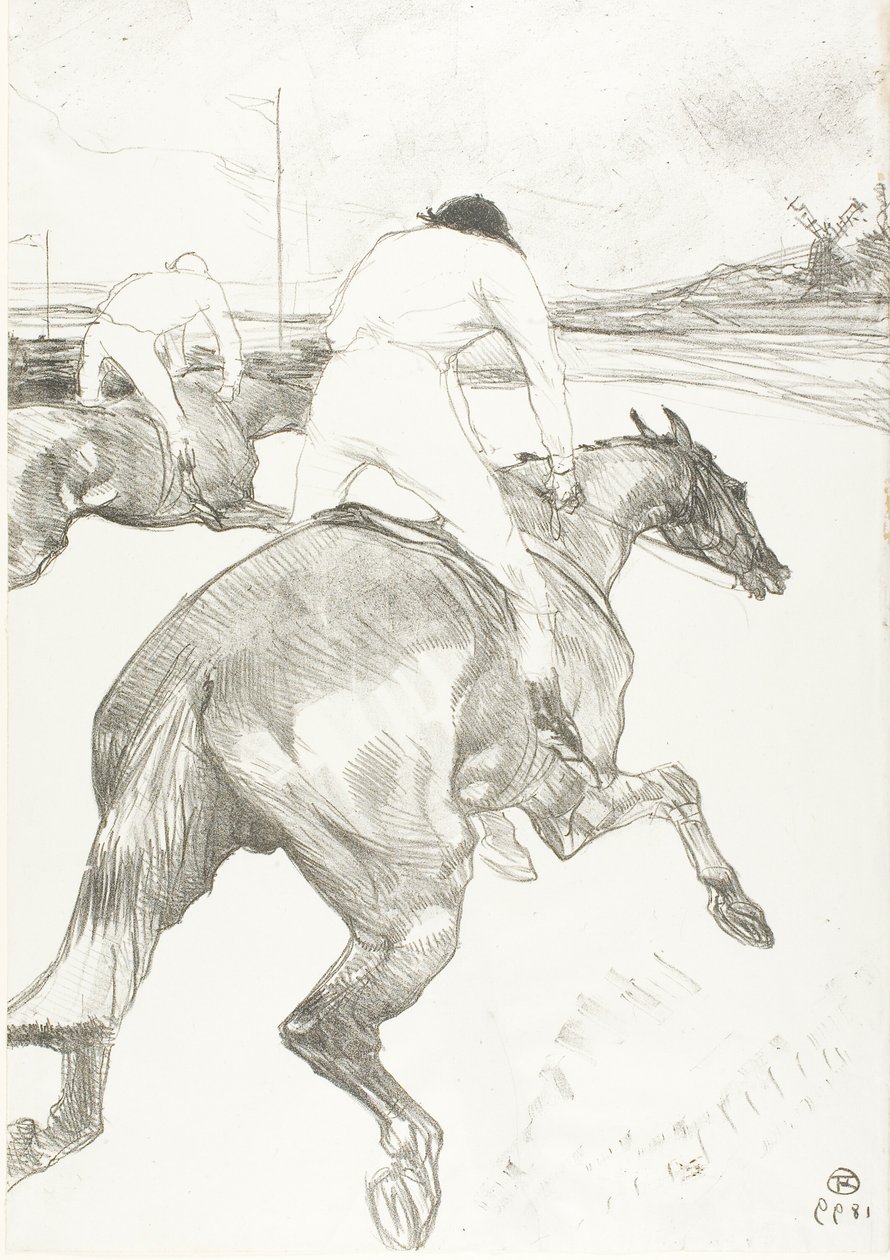 žokej od Henri de Toulouse Lautrec