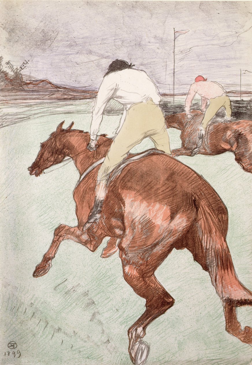 žokej od Henri de Toulouse Lautrec