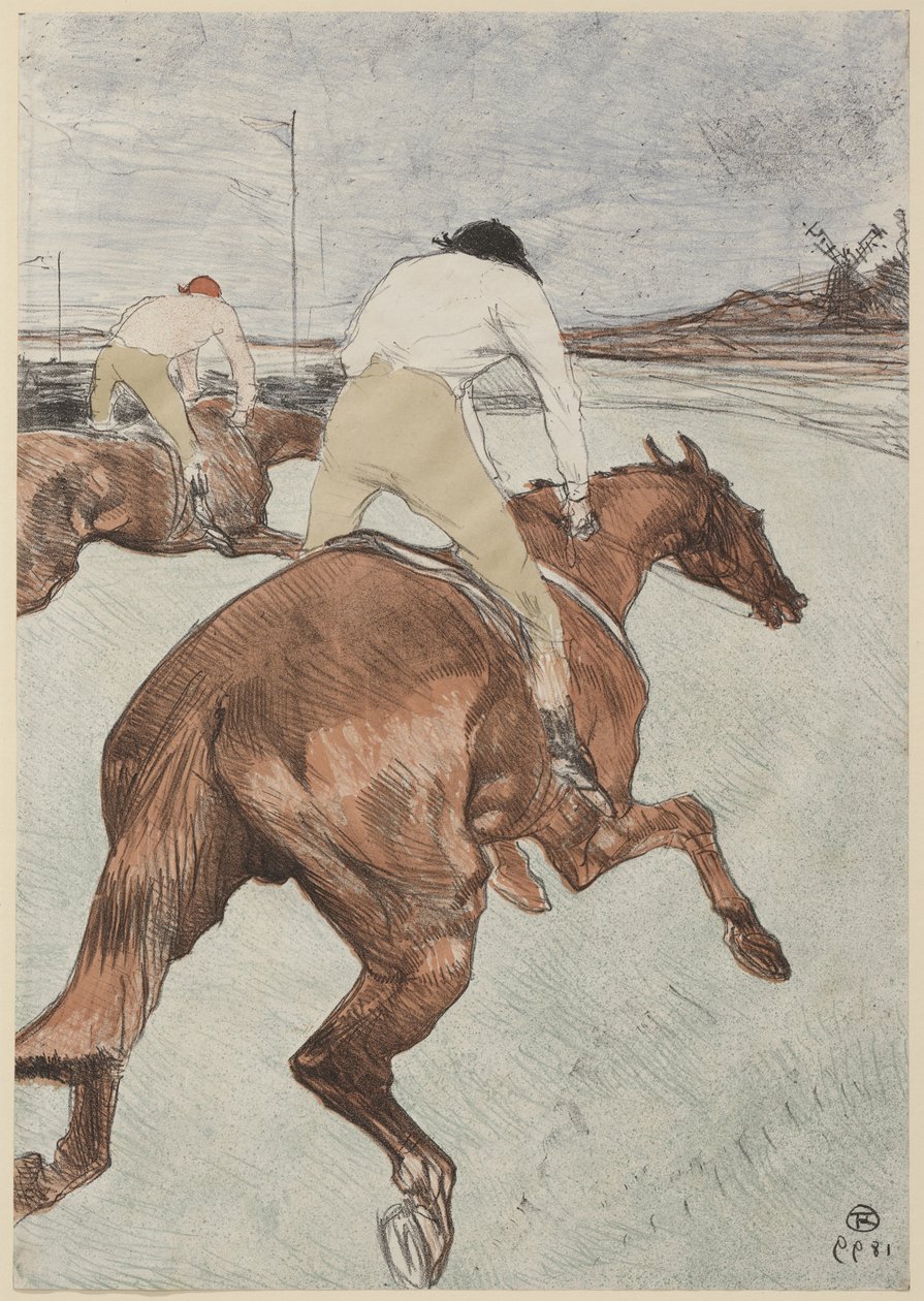 Žokej, 1899 od Henri de Toulouse Lautrec