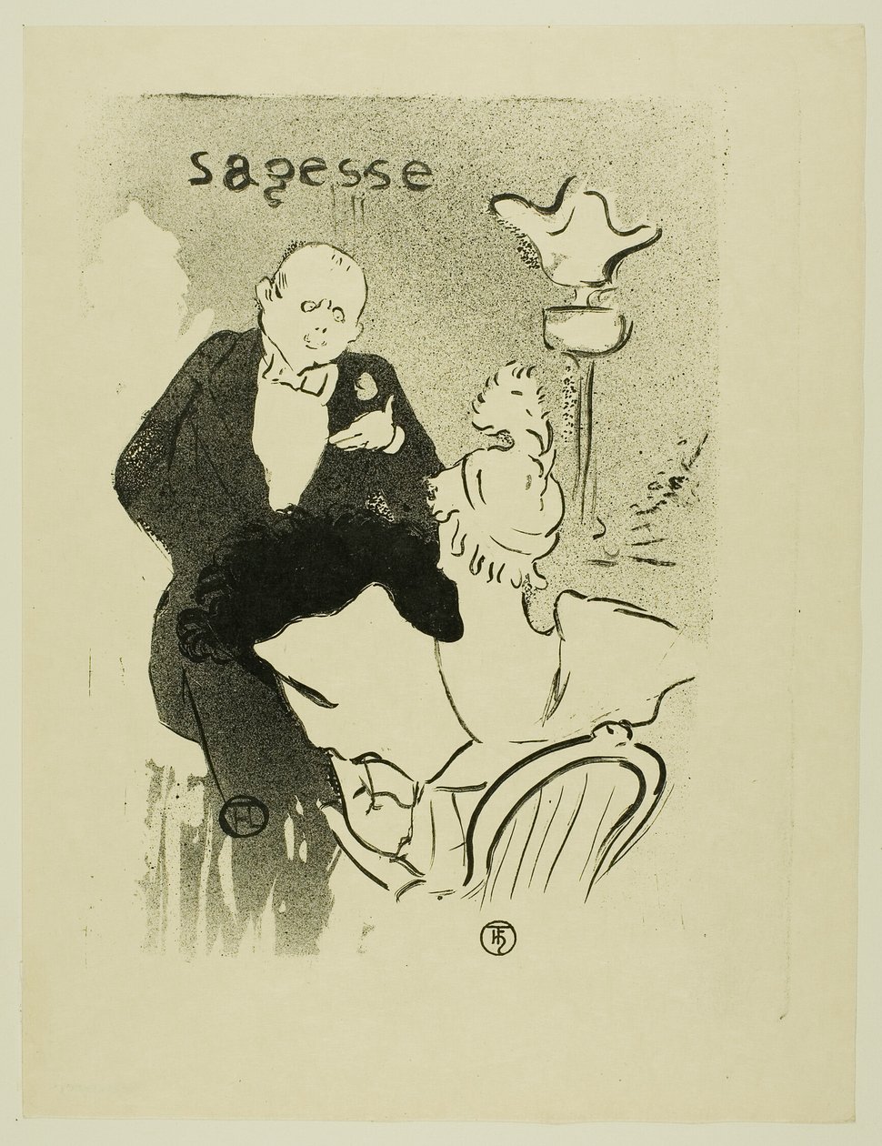 Moudrost od Henri de Toulouse Lautrec