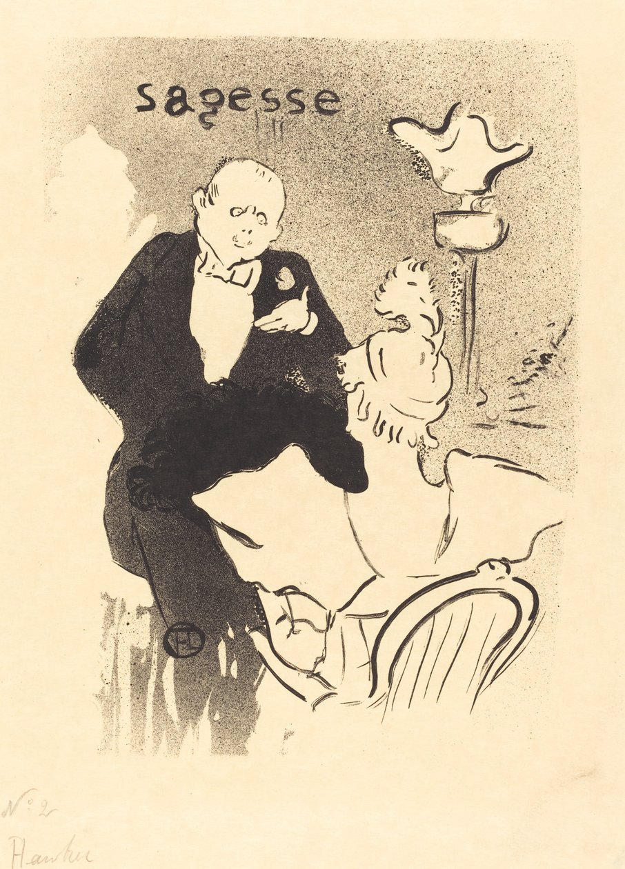 Moudrost Moudrost, 1893. od Henri de Toulouse Lautrec