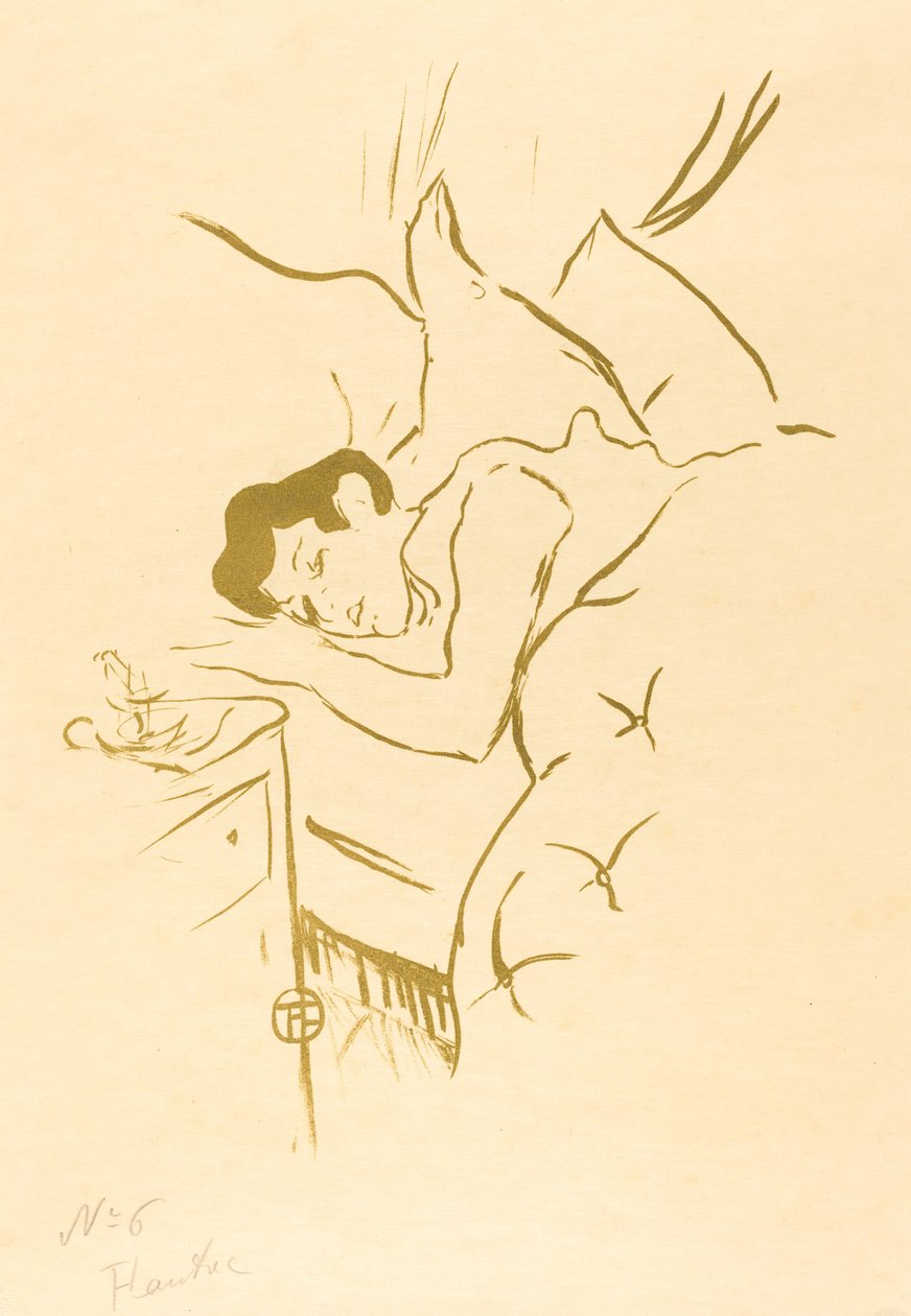 Vaše ústa Ta bouche, 1893. od Henri de Toulouse Lautrec