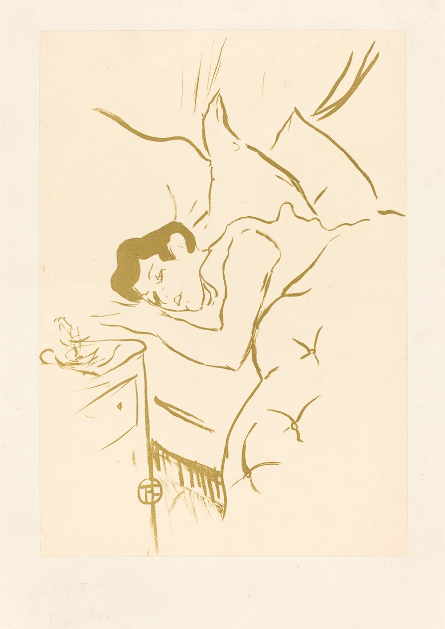 Vaše ústa Ta bouche, 1893. od Henri de Toulouse Lautrec