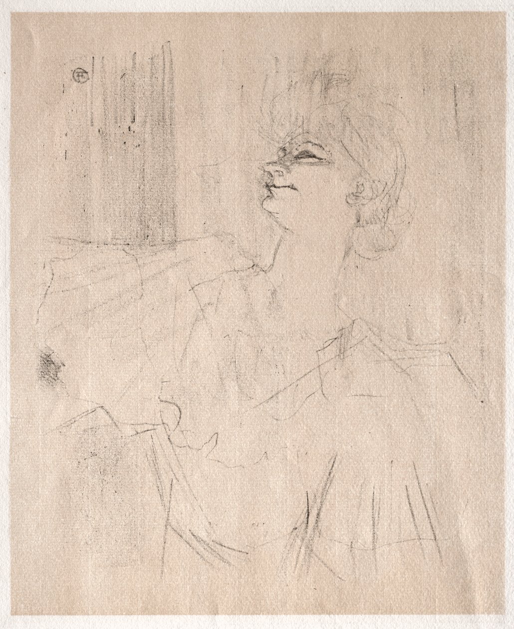 Yvette Guilbert: v Ménilmontant, z Bruant od Henri de Toulouse Lautrec