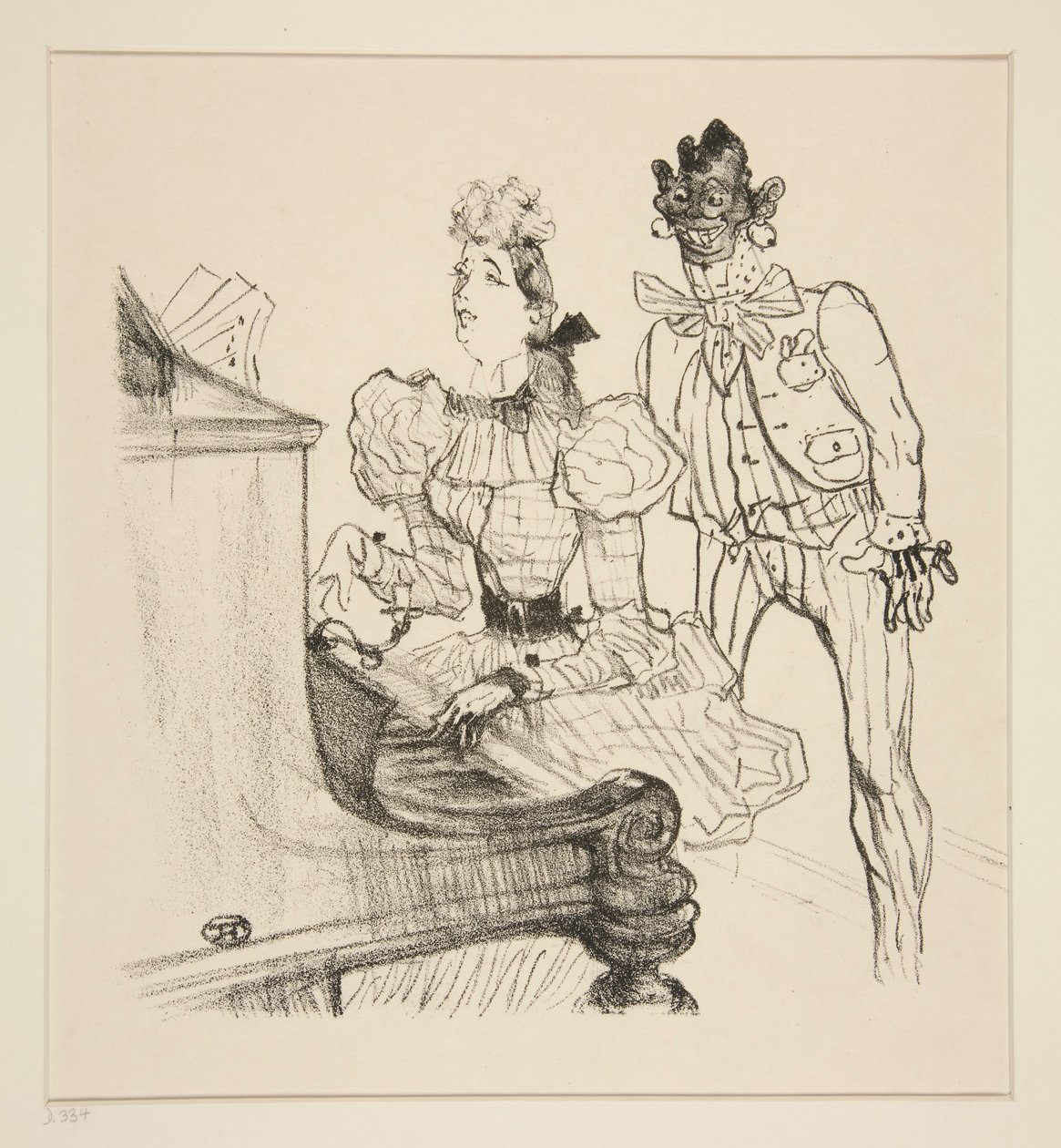 Zamboula-Polka od Henri de Toulouse Lautrec
