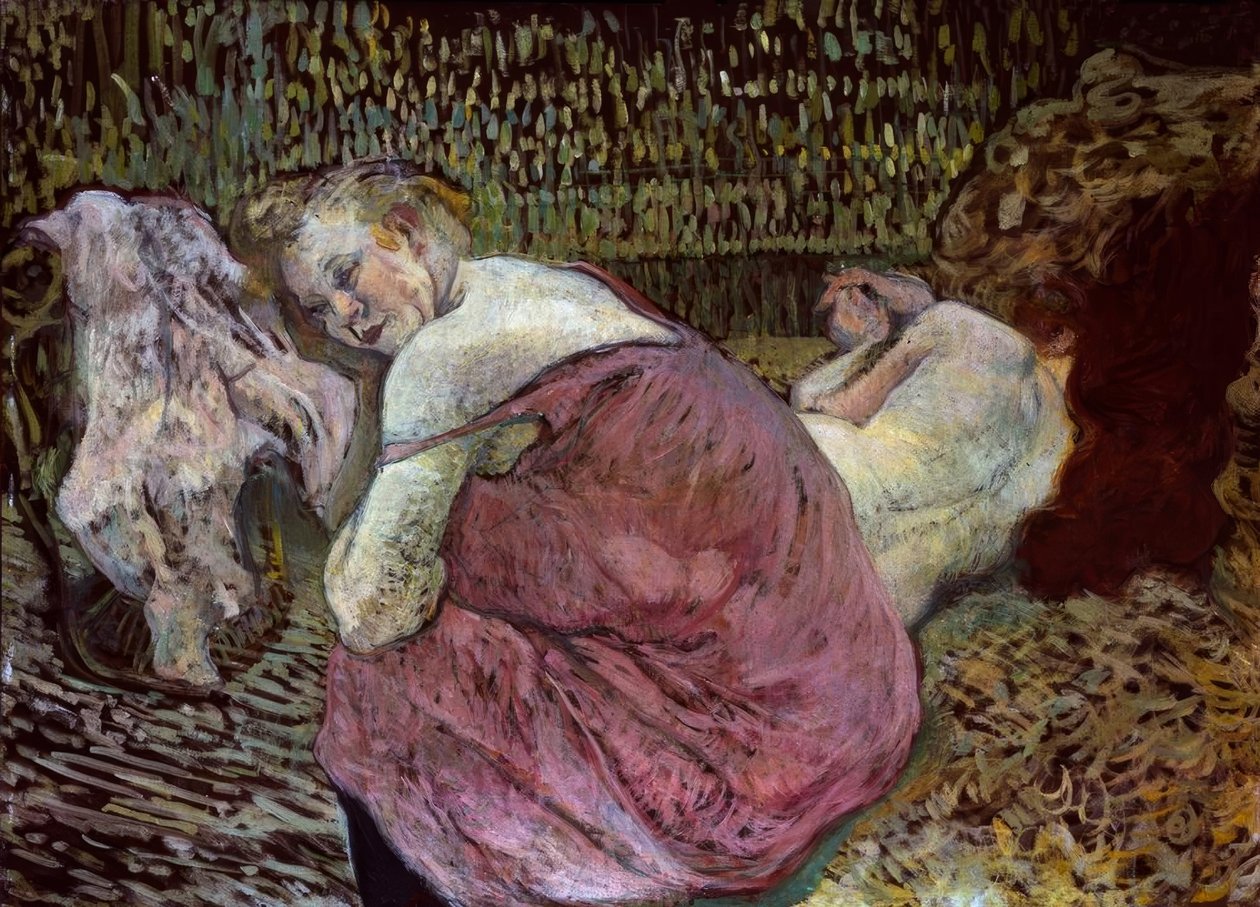 Dva kamarádi od Henri de Toulouse Lautrec