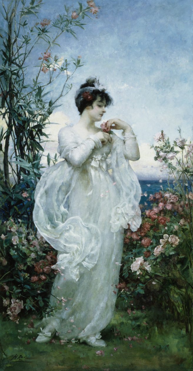 Léto (olej na plátně) od Henrietta Rae
