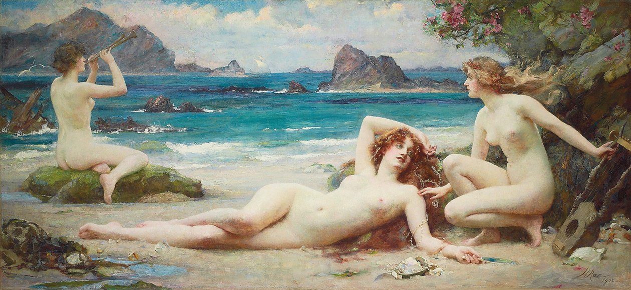 Sirény, 1903 od Henrietta Rae