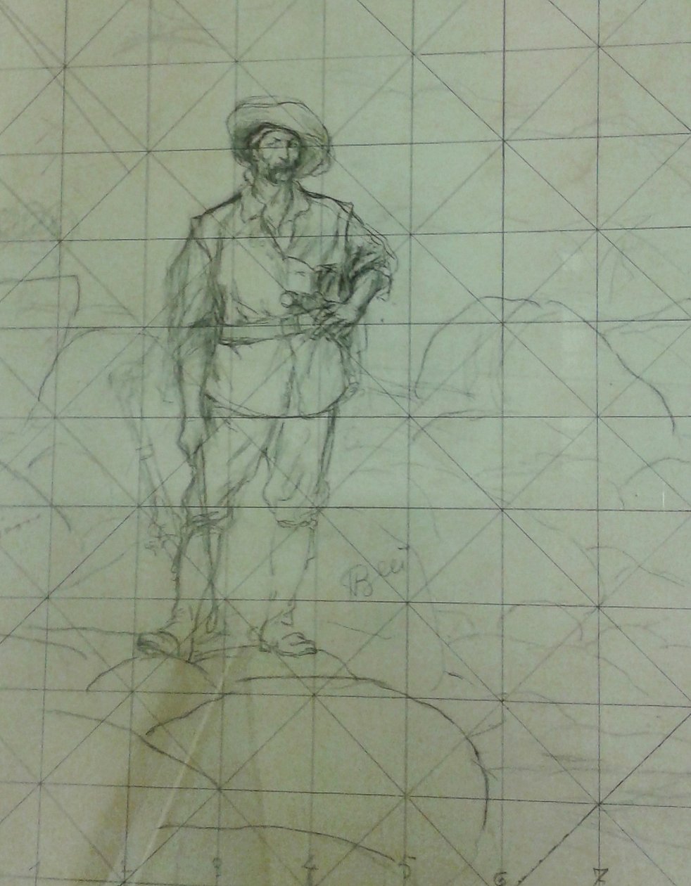 Untitled [Study for Bandeirante or The Trailblazer], ze seriálu Studies for the Bandeirantes od Henrique Bernardelli