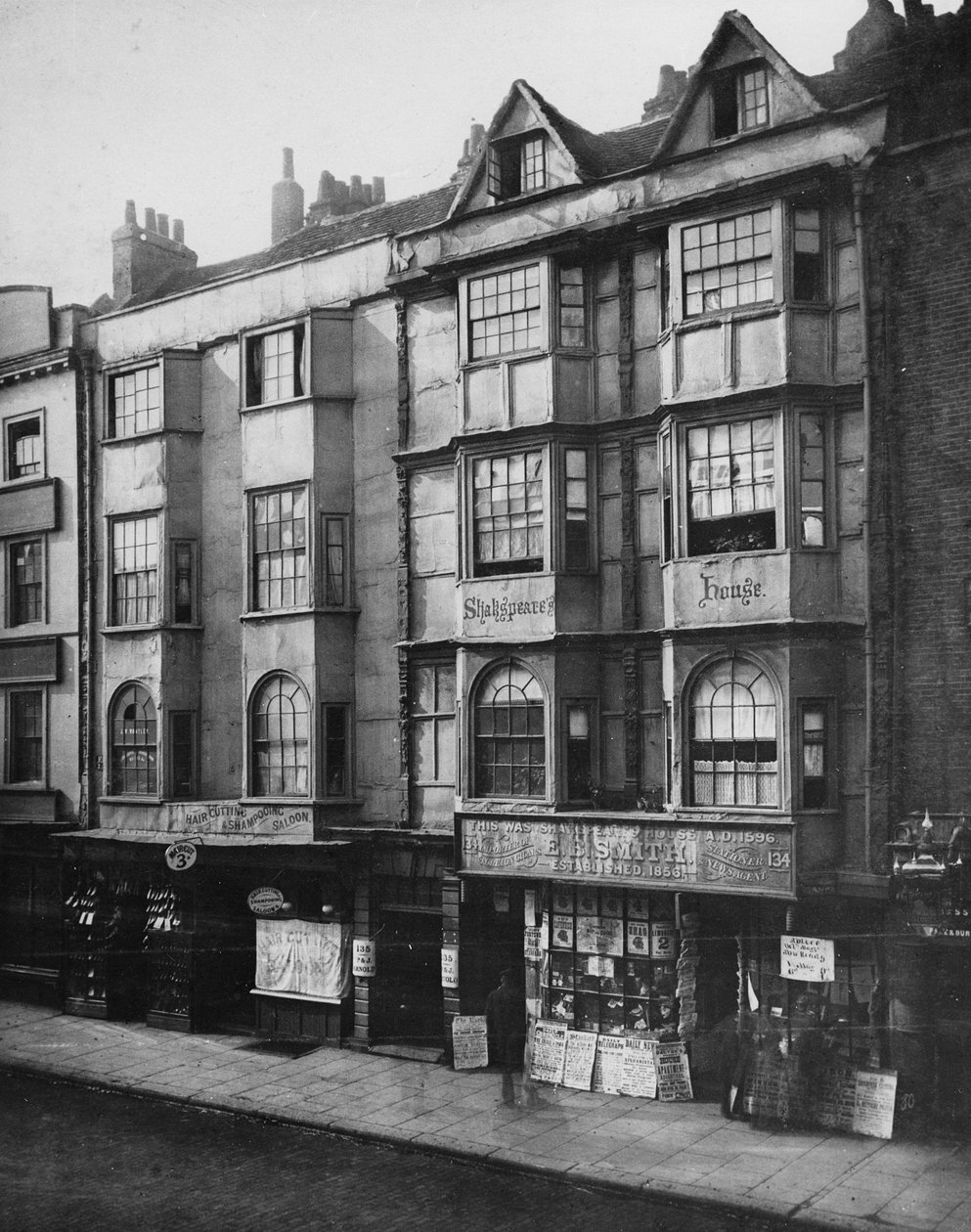 134 Aldersgate Street, kolem roku 1879 od Henry Dixon