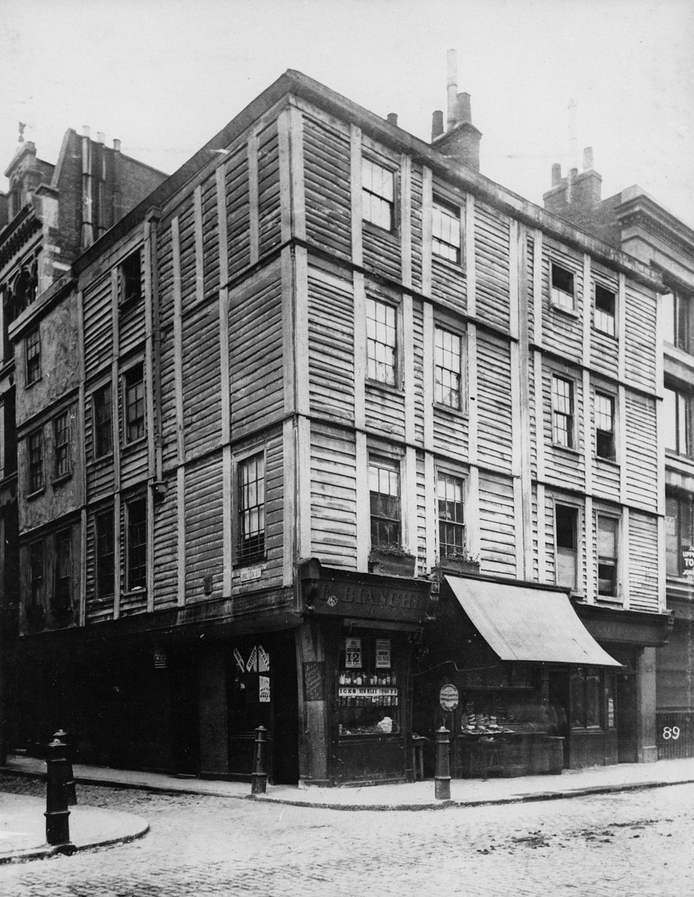 Roh Fore Street a Milton Street, c.1884 od Henry Dixon
