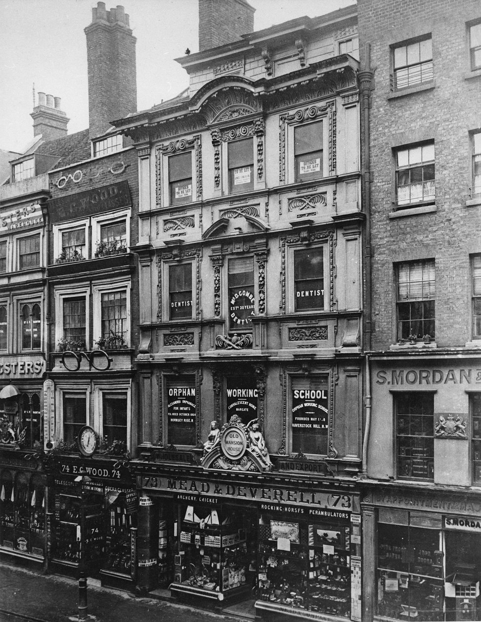 č. 73, Cheapside, kolem 1883 od Henry Dixon