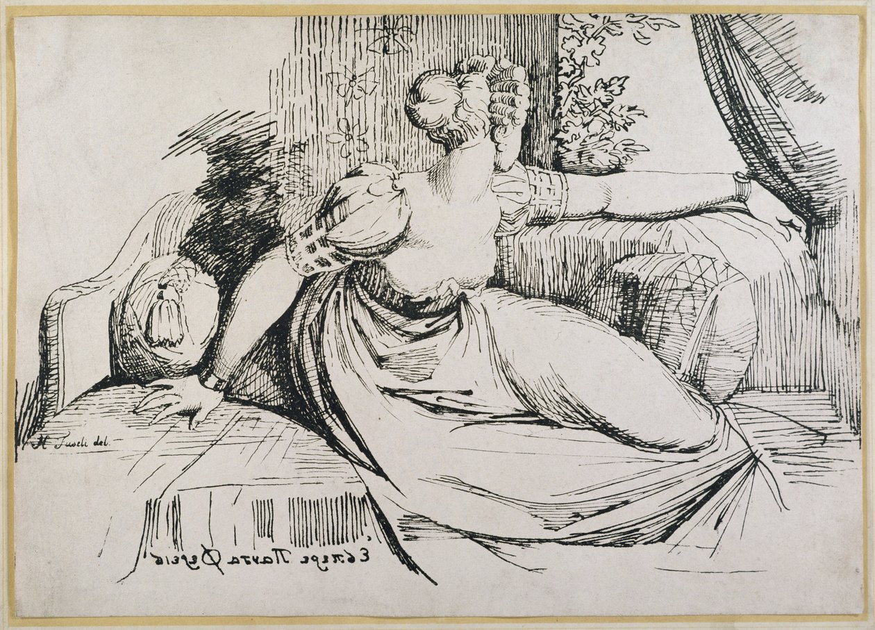 Ó večer, vše přinášíš, 1802 od Johann Heinrich Füssli