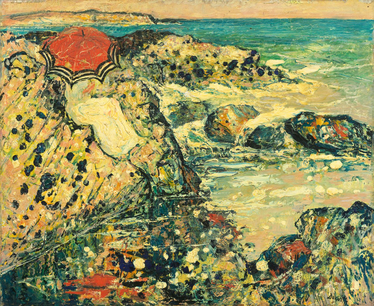 Flecks of Foam, cca 1911-12 (olej na dřevě) od Henry Golden Dearth