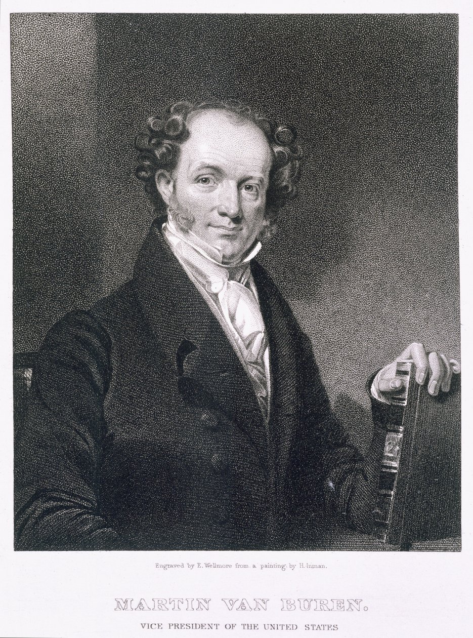 Martin Van Buren, vyryl E. Wellmore od Henry Inman