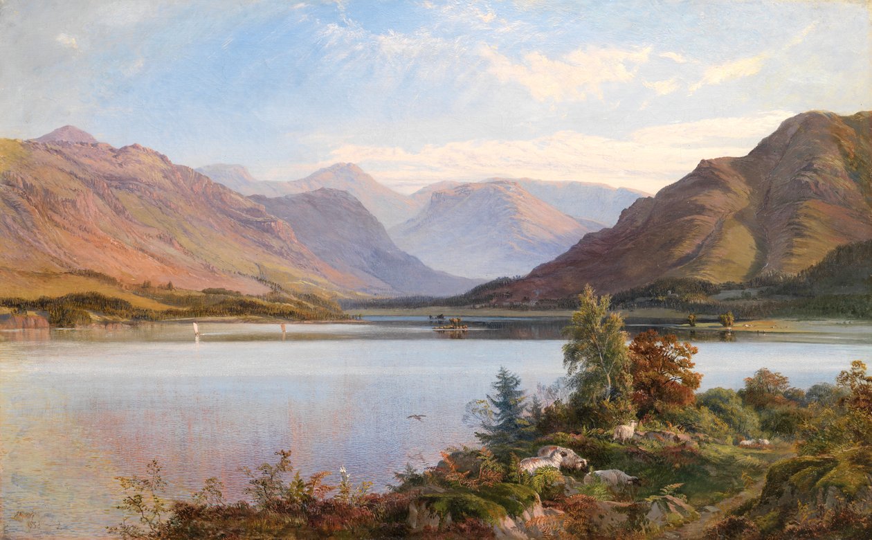 Grasmere, 1853 od Henry Moore