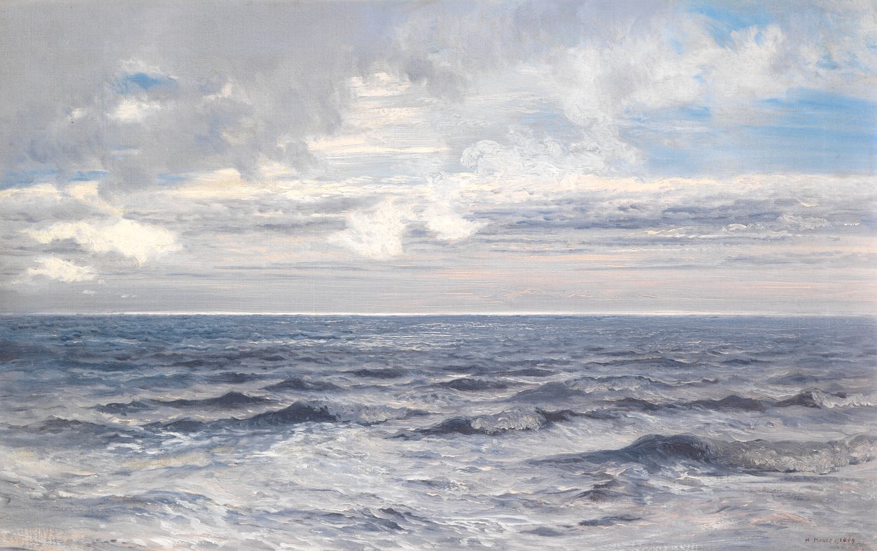 Stříbrné moře, 1869 od Henry Moore