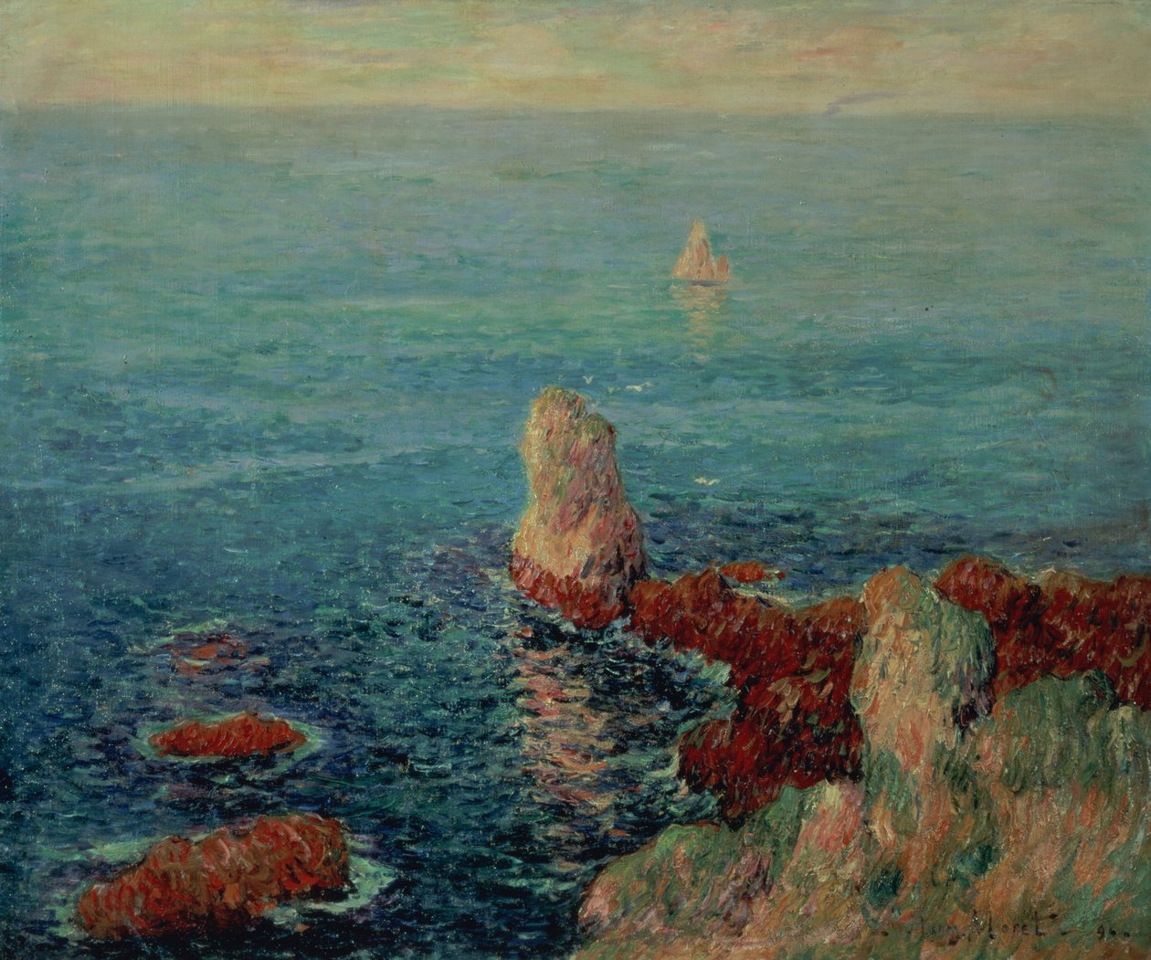 Ostrov Groix, 1896 od Henry Moret