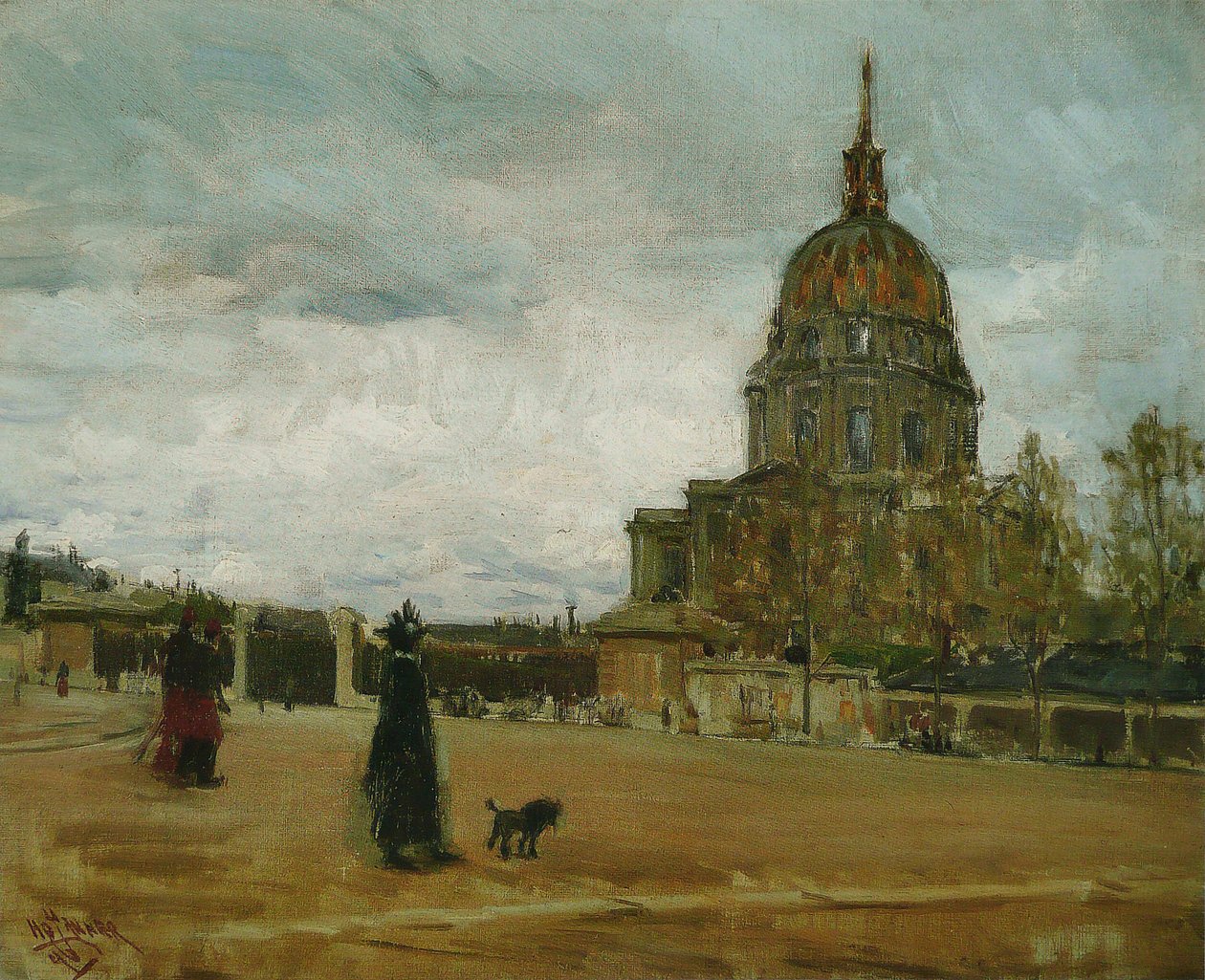 Les Invalides, Parisn Francouzsky: Les Invalides, Parisn od Henry Ossawa Tanner