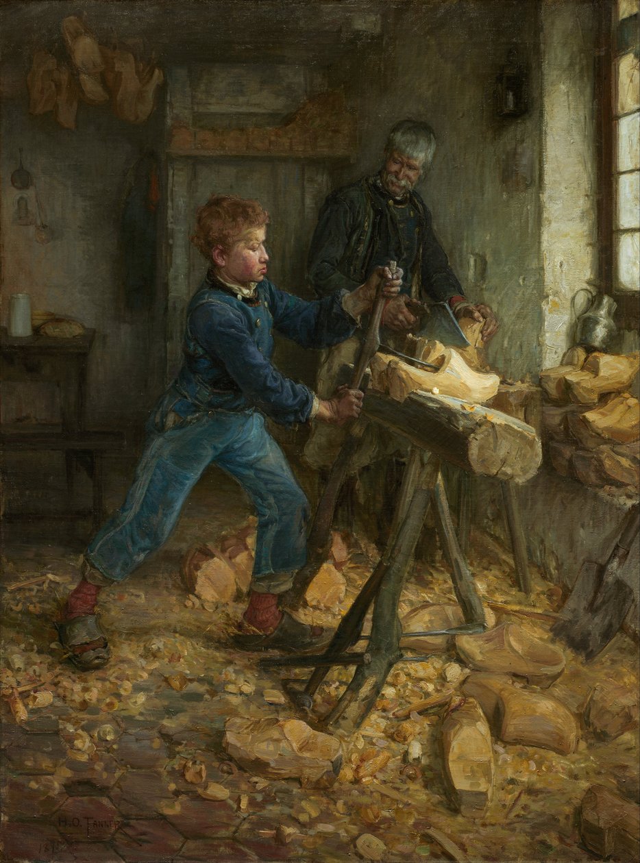 The Young Sabot Maker od Henry Ossawa Tanner