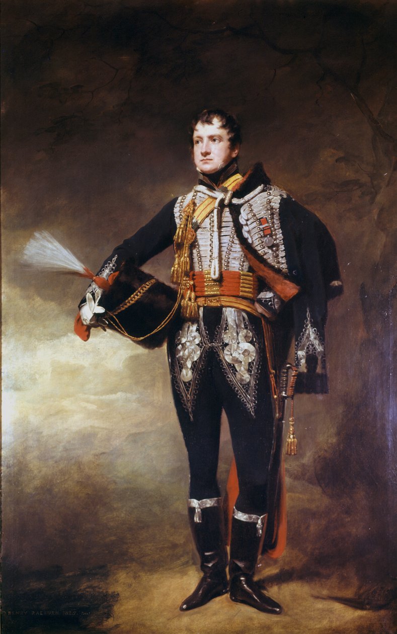 Poručík John James Douglas (1792-1836) kolem roku 1819 od Henry Raeburn