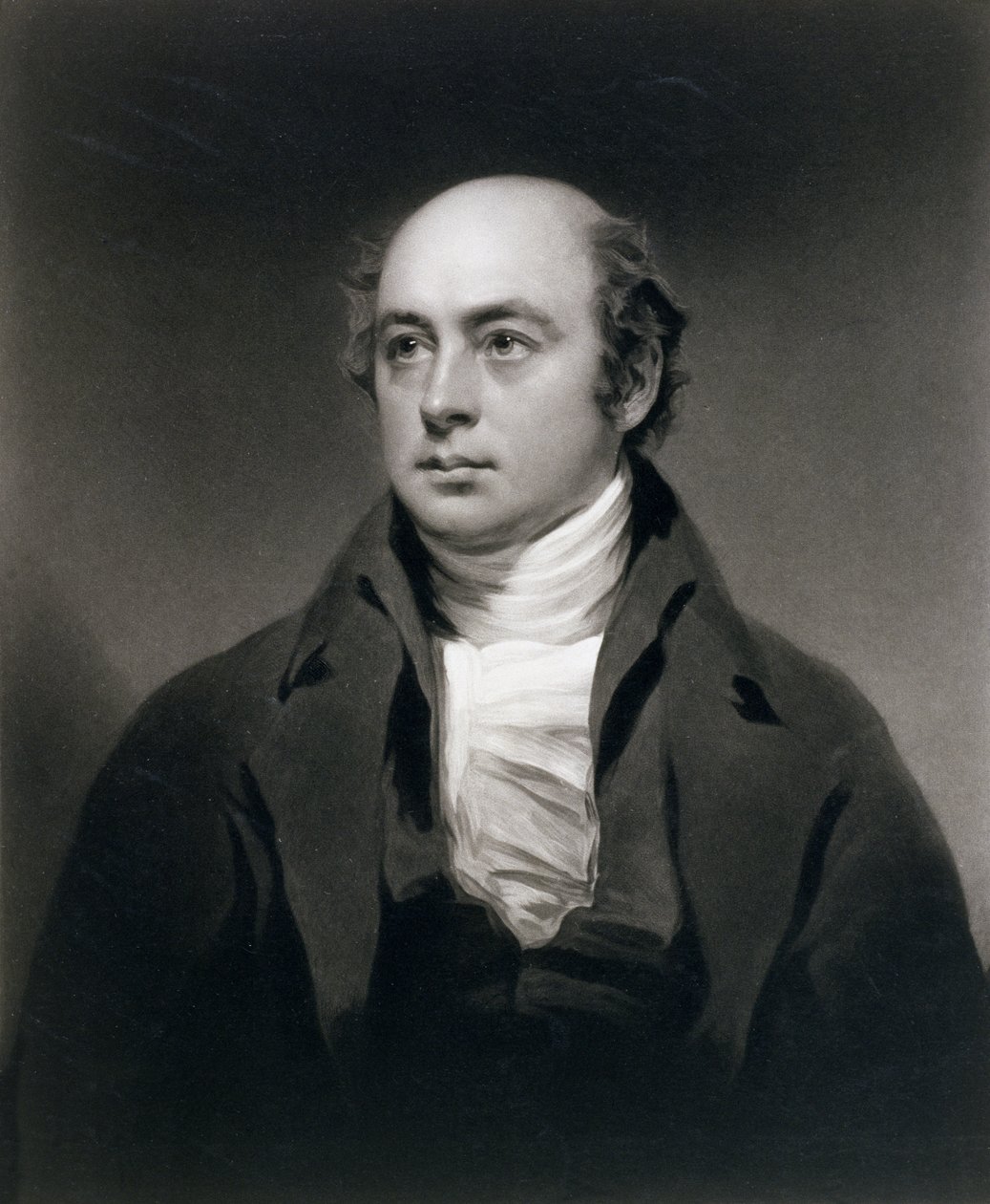 Sir Francis Leggatt Chantrey (1781-1841) rytý C. Turnerem, 1843 (mezzotinta) od Henry Raeburn