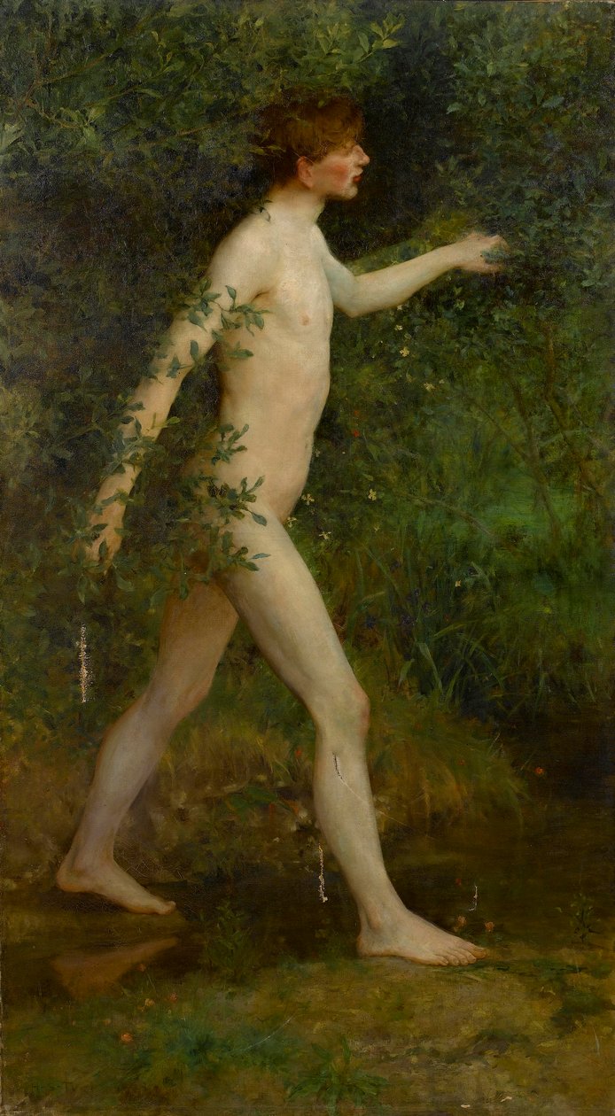 Lesní bathern od Henry Scott Tuke