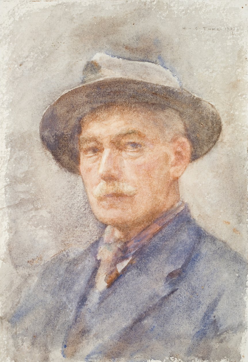 Autoportrét, 1927 od Henry Scott Tuke