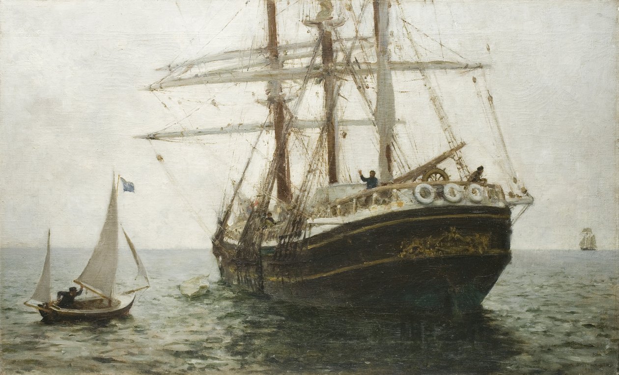 Misijní člun, 1894 od Henry Scott Tuke