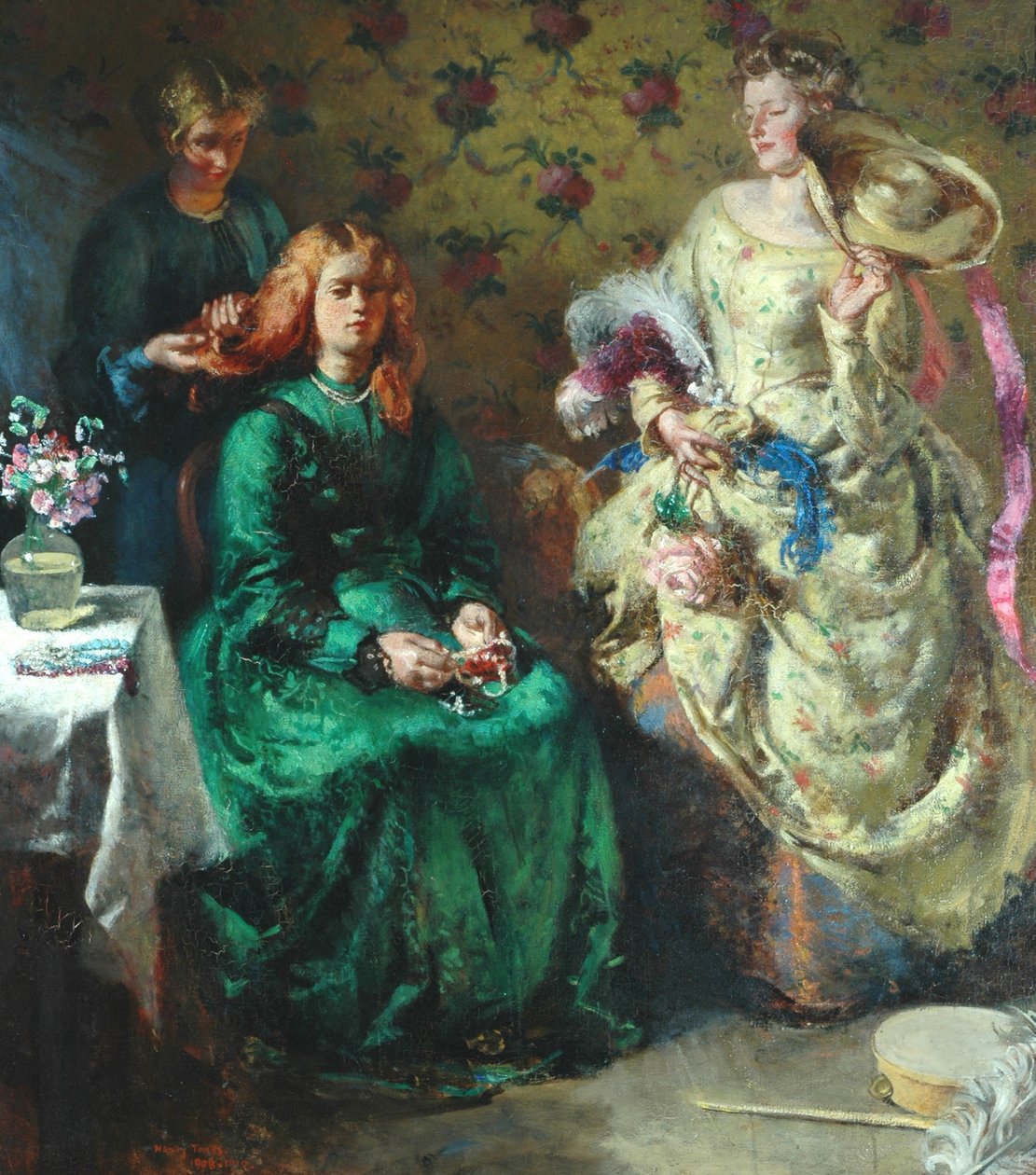 Rustikální okázalost, 1908-10 od Henry Tonks