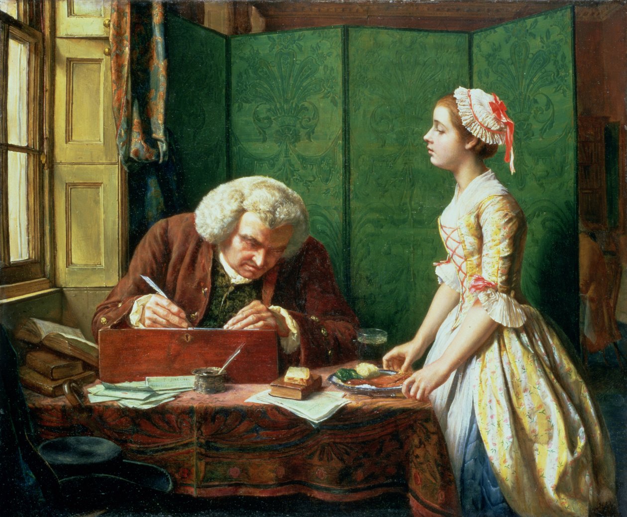 Dr Johnson (1709-84) v Cave