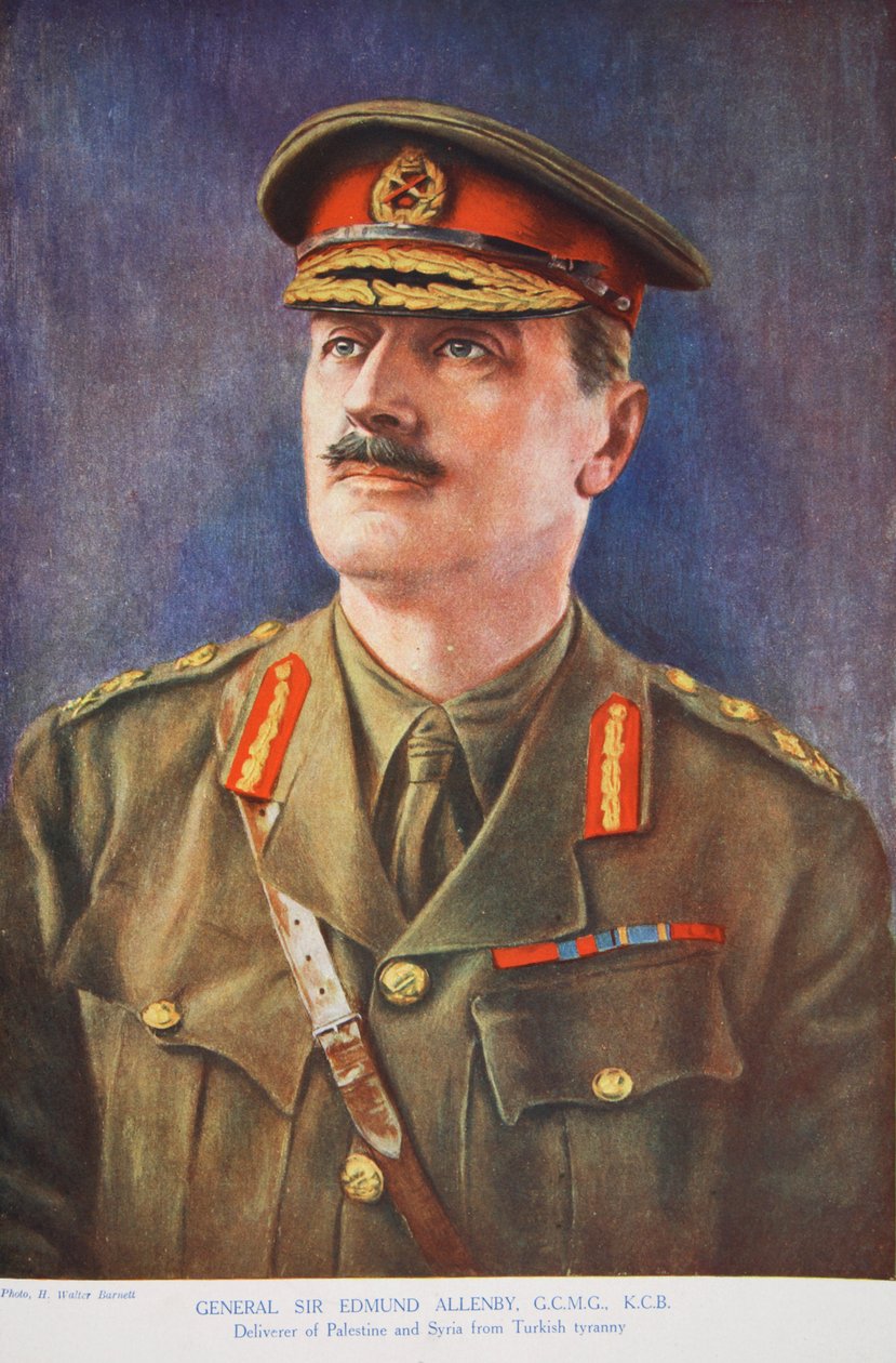Generál Sir Edmund Allenby, 1914-1919 od Henry Walter Barnett
