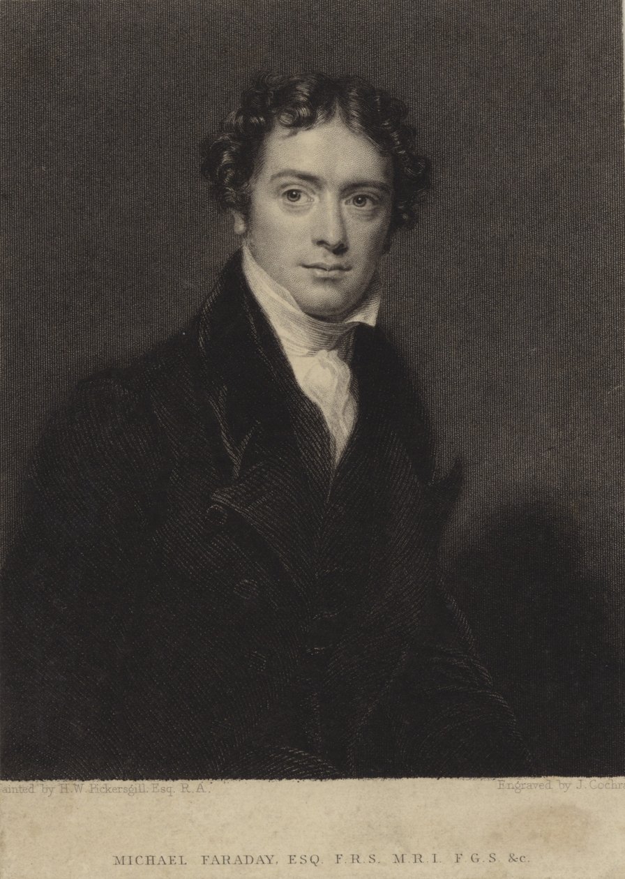 Michael Faraday od Henry William Pickersgill