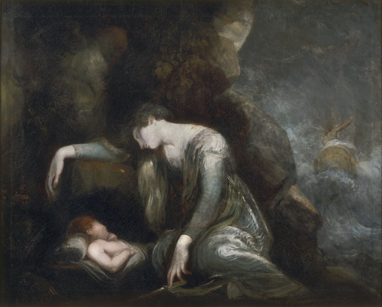 Danaë a Perseus na Seriphos od Henry (1741 1825) Fuseli