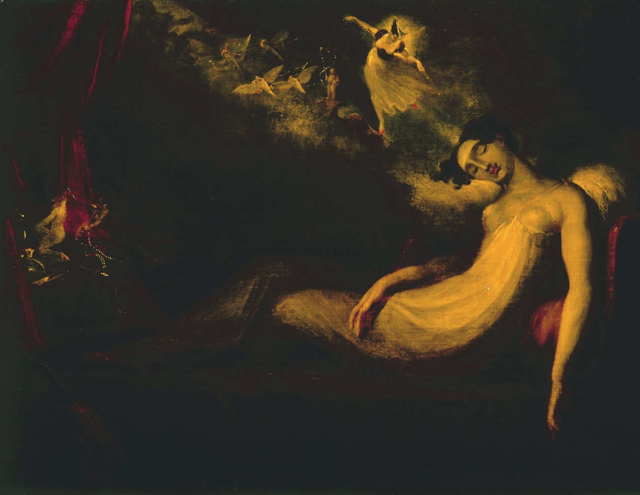 Královna Mab od Johann Heinrich Füssli