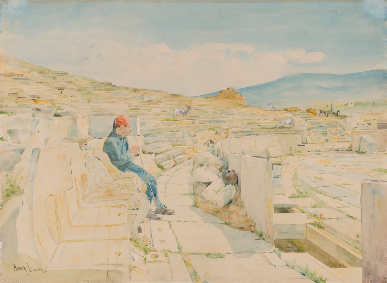 Dionýsovo divadlo, 1839-1912. od Henry Bacon