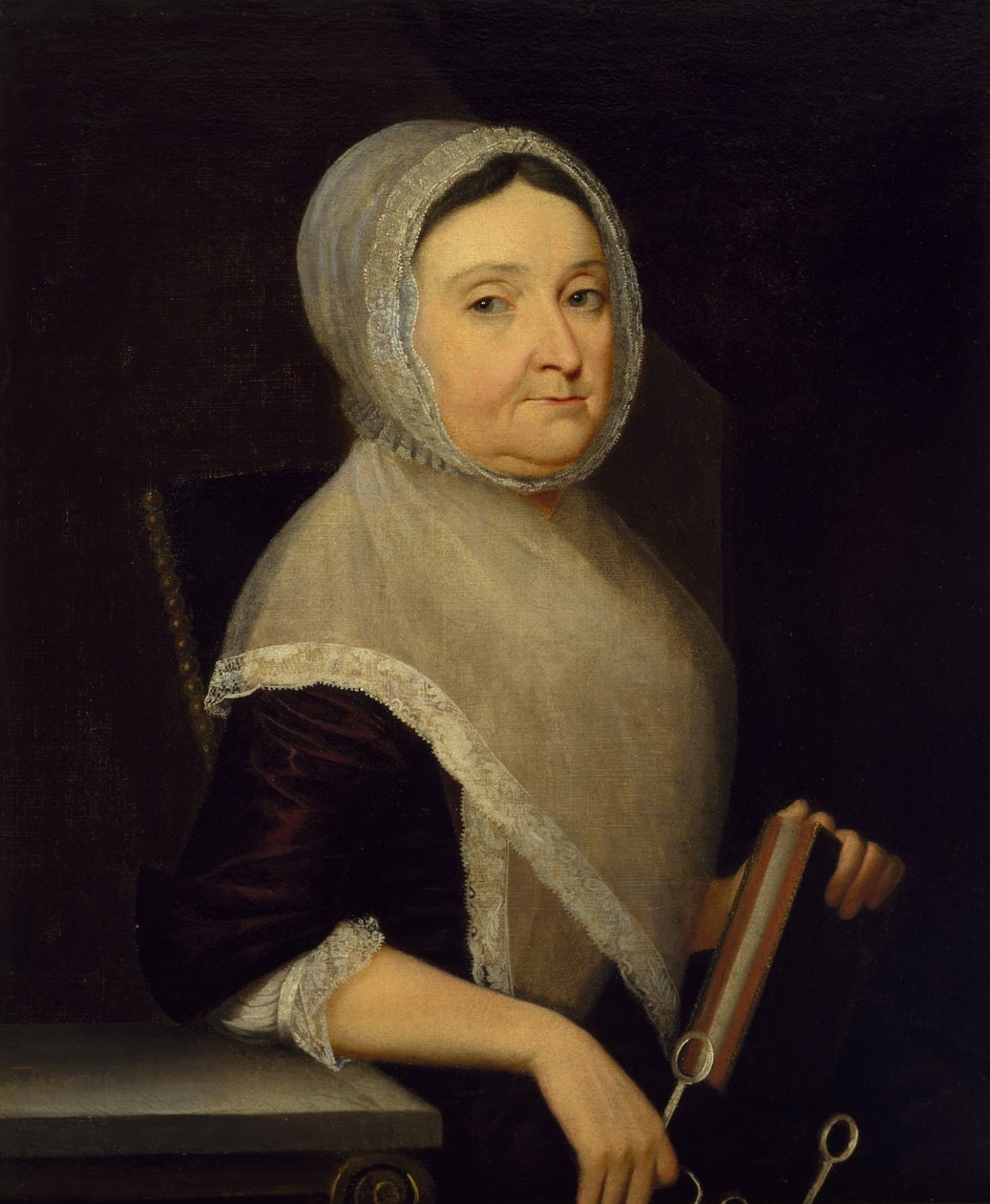 Portrét paní Mary Cuthbertové, kolem roku 1770-75 od Henry Benbridge