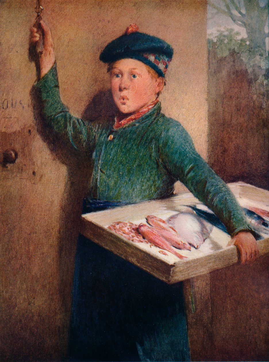 The Fishmongers Call, c1886 od Henry Benjamin Roberts