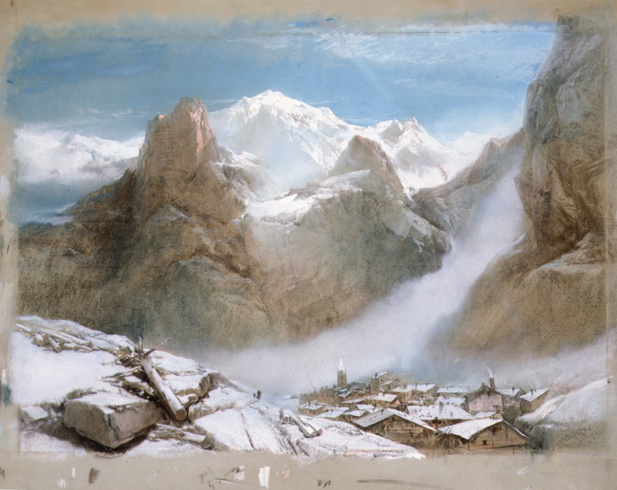 Mont Blanc od Henry Bright