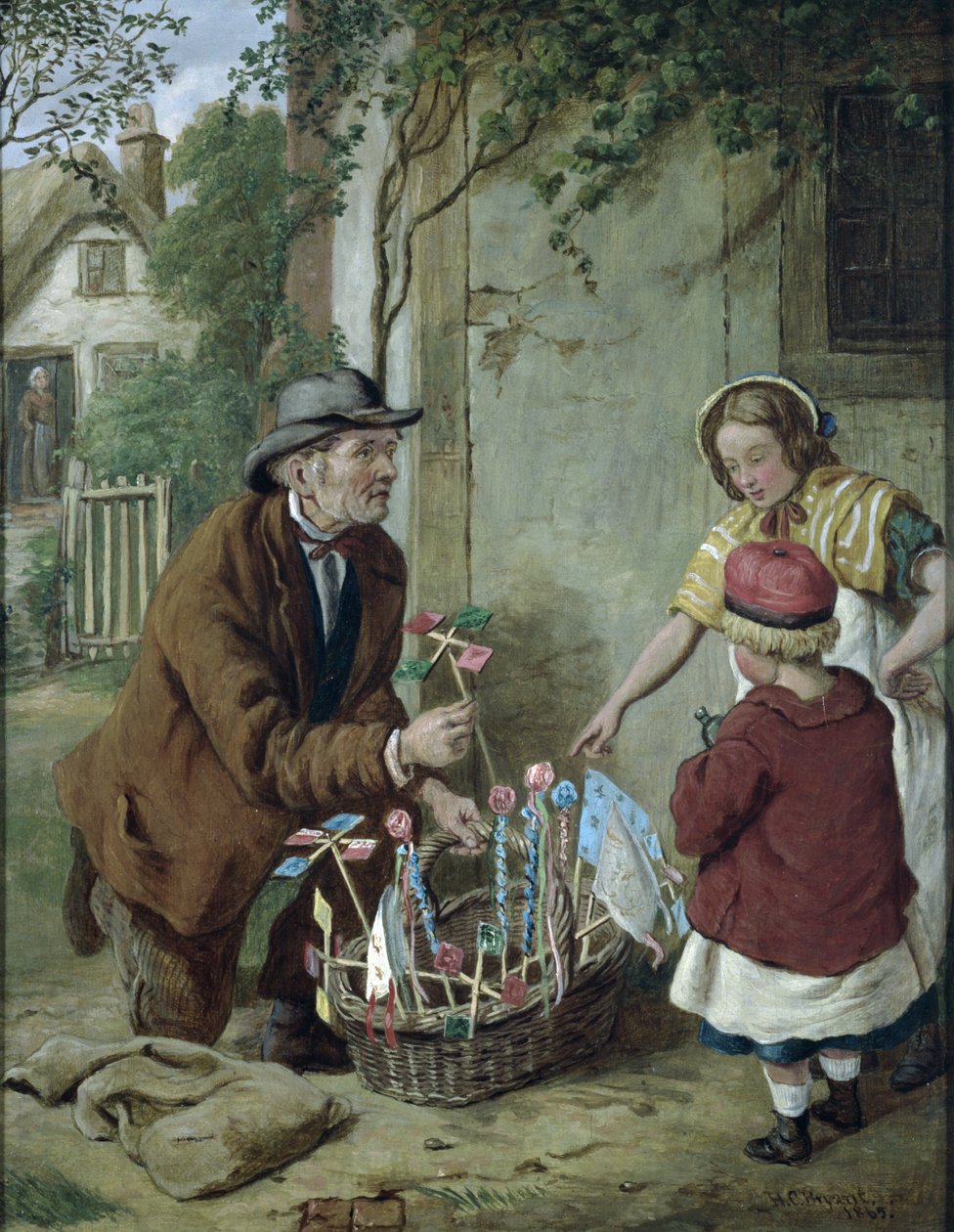 Nová hračka, 1865 od Henry Charles Bryant