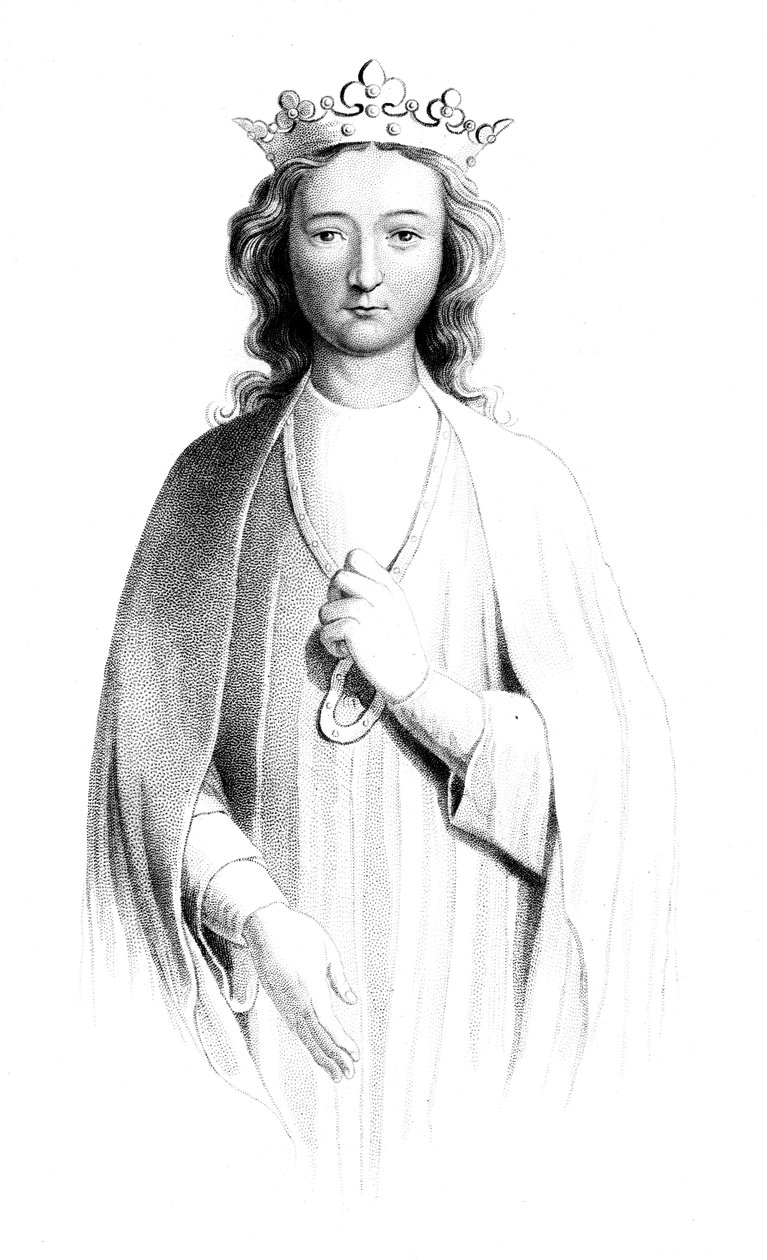 Eleonora Kastilská 1241-1290, 1851. od Henry Colburn