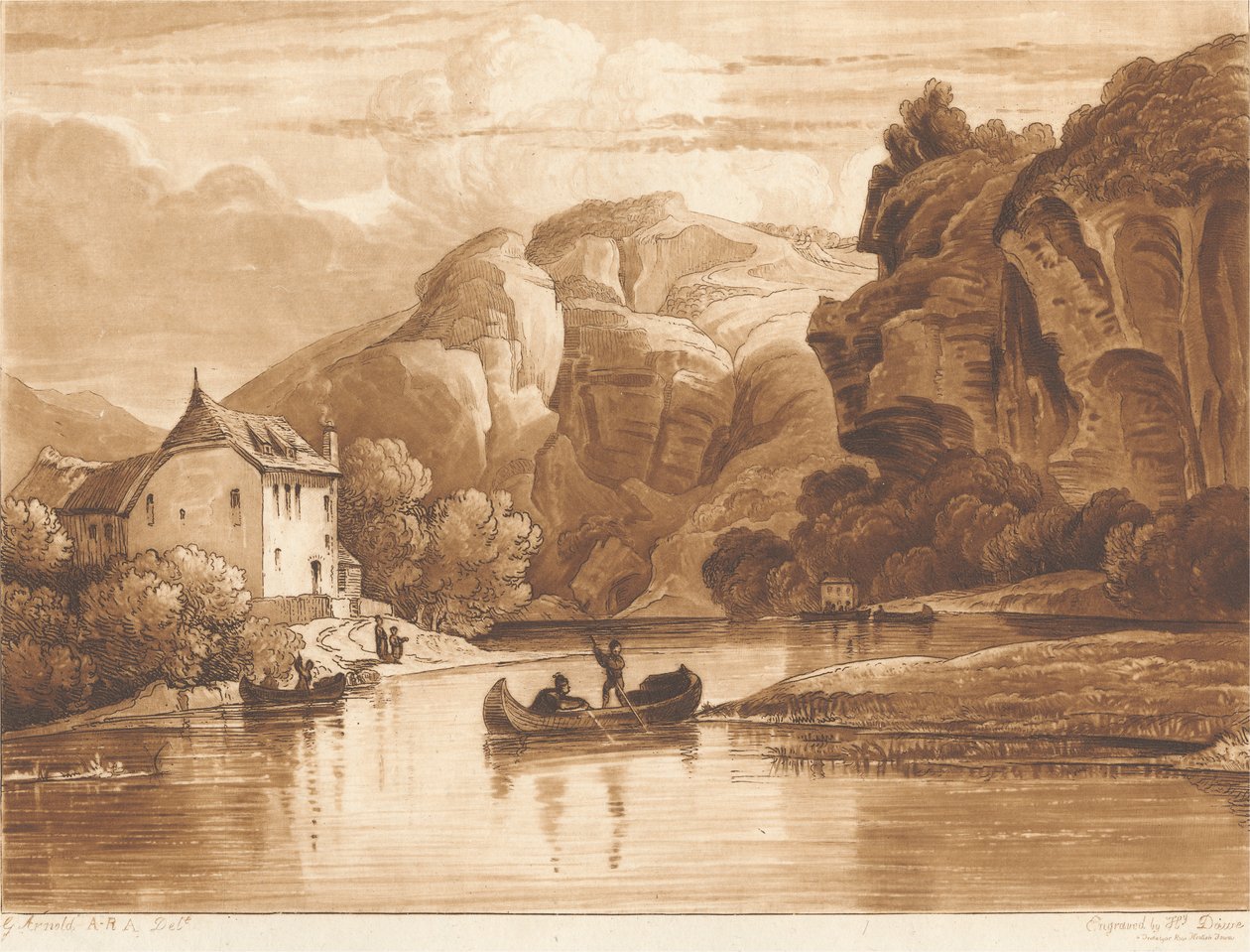 Řeka Mása od Henry Dawe