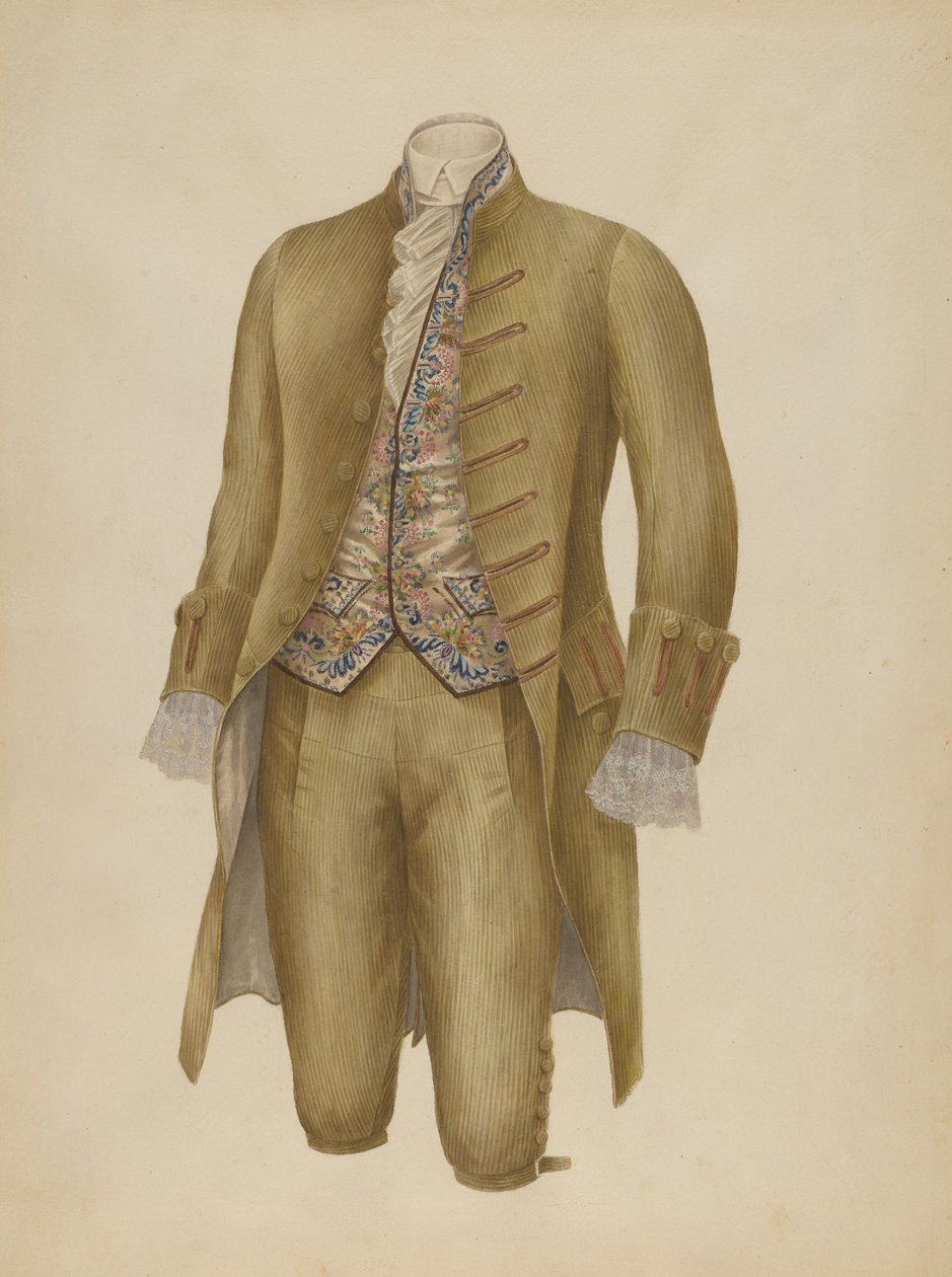 Mužský oblek od Henry De Wolfe
