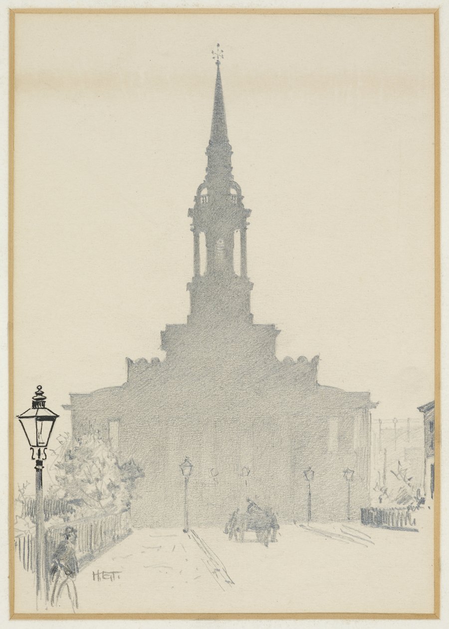 Christ Church, Acton Square od Henry Edward Tidmarsh