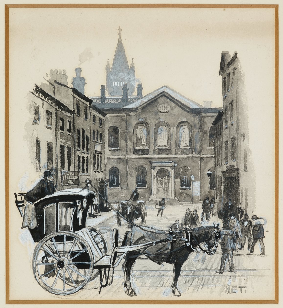 Kongregační kaple, Grosvenor Street od Henry Edward Tidmarsh