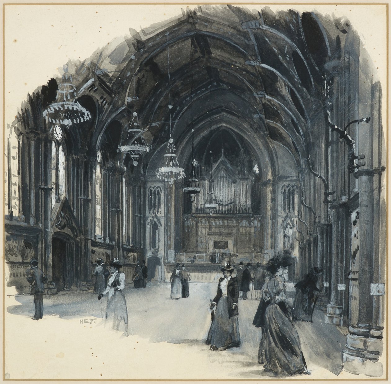 Velká síň, radnice od Henry Edward Tidmarsh