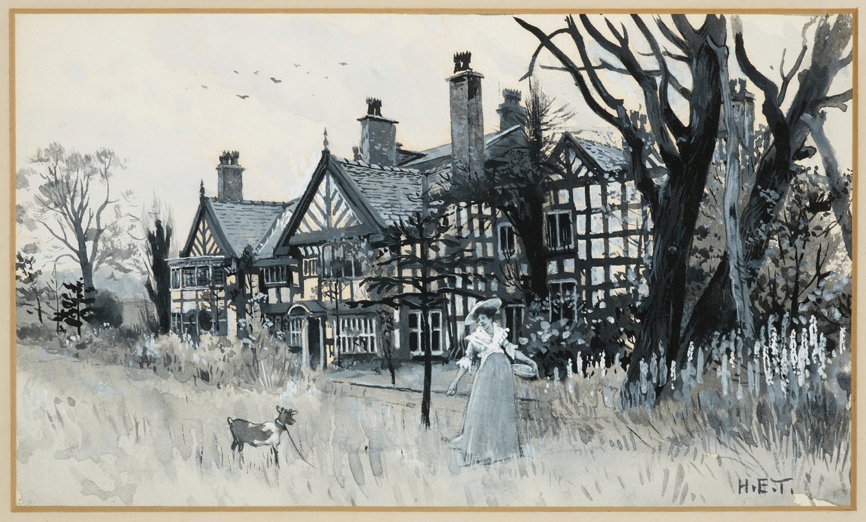 Kersal Cell, Agecroft od Henry Edward Tidmarsh