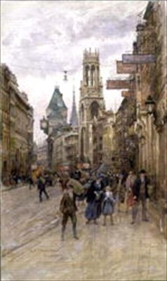 St. Dunstans in the West, 1922 od Henry Edward Tidmarsh